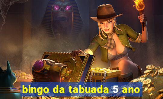bingo da tabuada 5 ano
